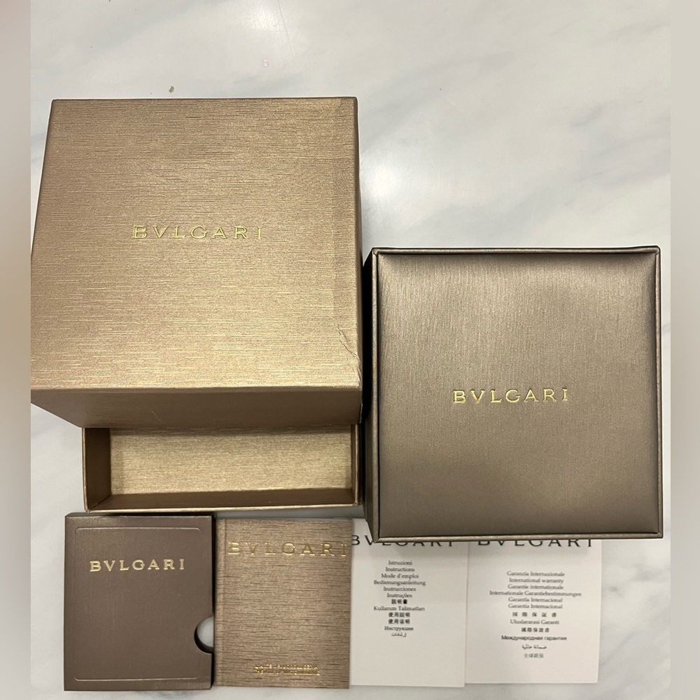 Bvlgari Gold Gift Box Set